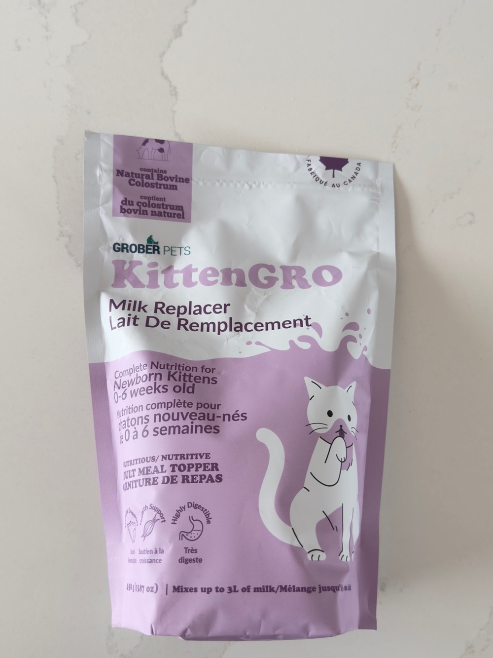 Like New KittenGRO Milk Replacer for kittens